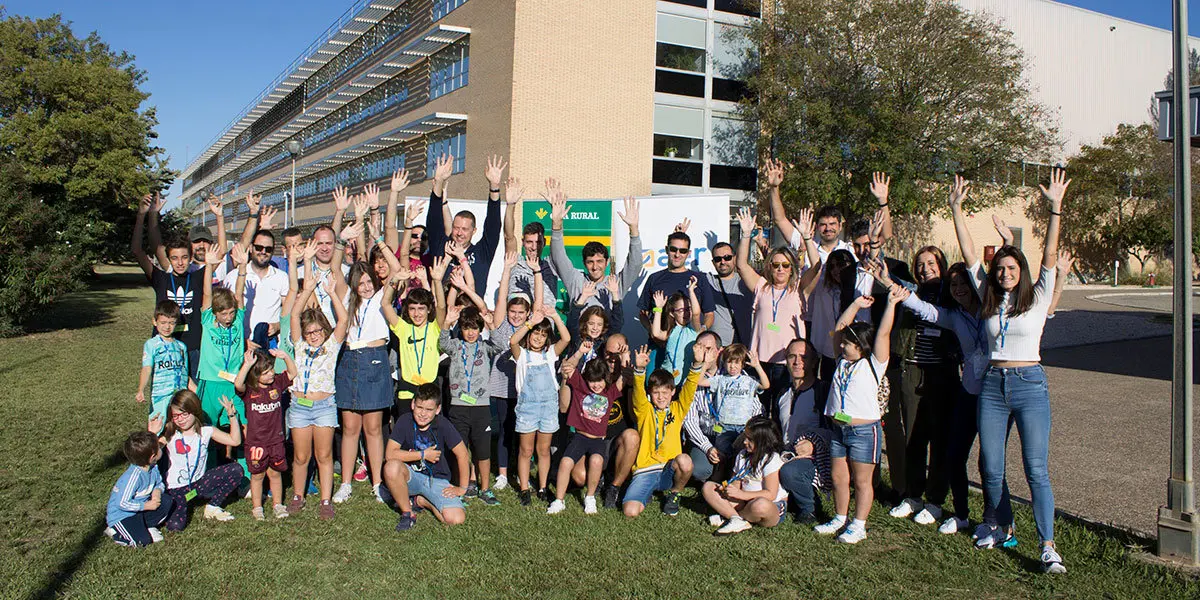 Los niños protagonistas de la Campañana de Prevención de Riesgos Laborales