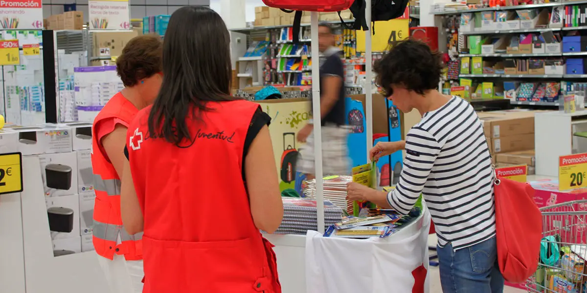 La iniciativa tuvo lugar tambi&eacute;n en Carrefour Tudela