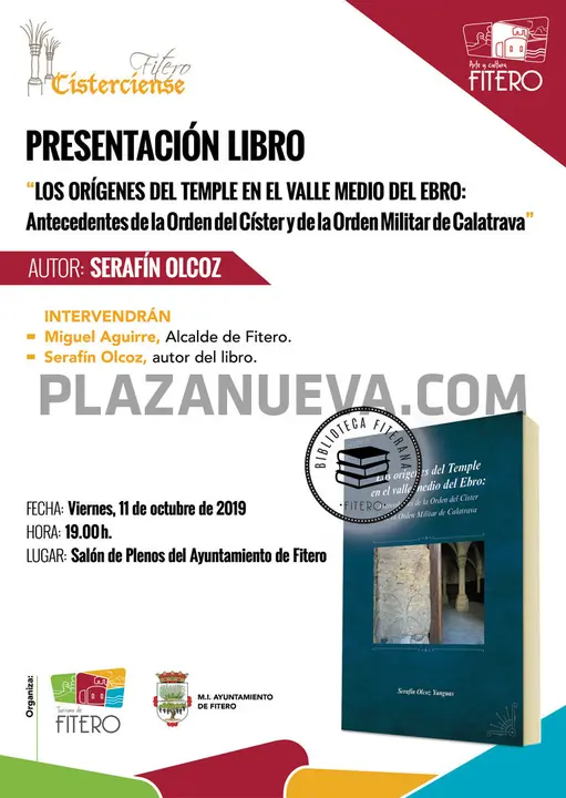 Presentaci&oacute;n en Tudela del libro &lsquo;Los or&iacute;genes del Temple en el valle medio del Ebro&rsquo; de Seraf&iacute;n Olcoz