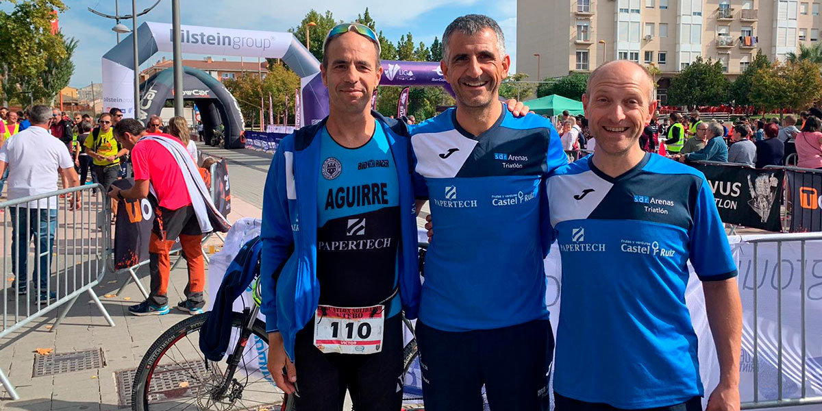 Victor Aguirre, Javier Sicilia y Fernando Callejas del SDR Arenas