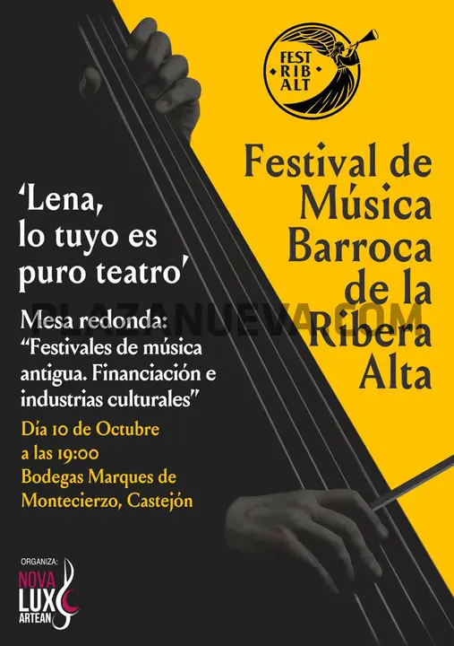 Festival de m&uacute;sica barroca de la Ribera Alta en Castej&oacute;n