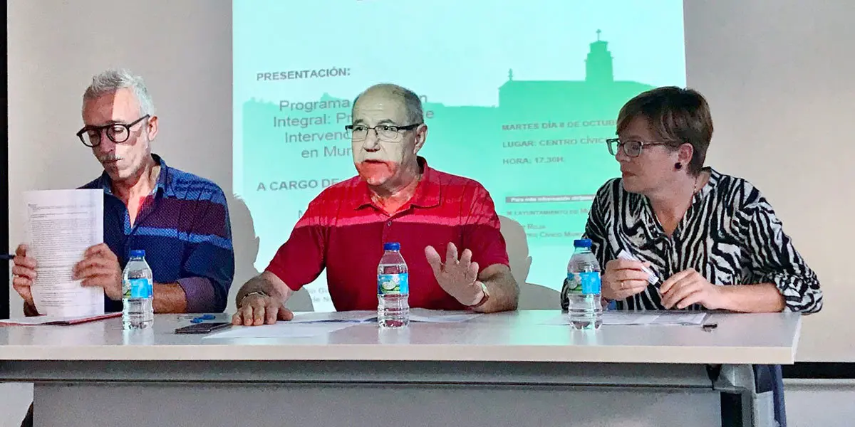 El alcalde de Murchante presenta el programa