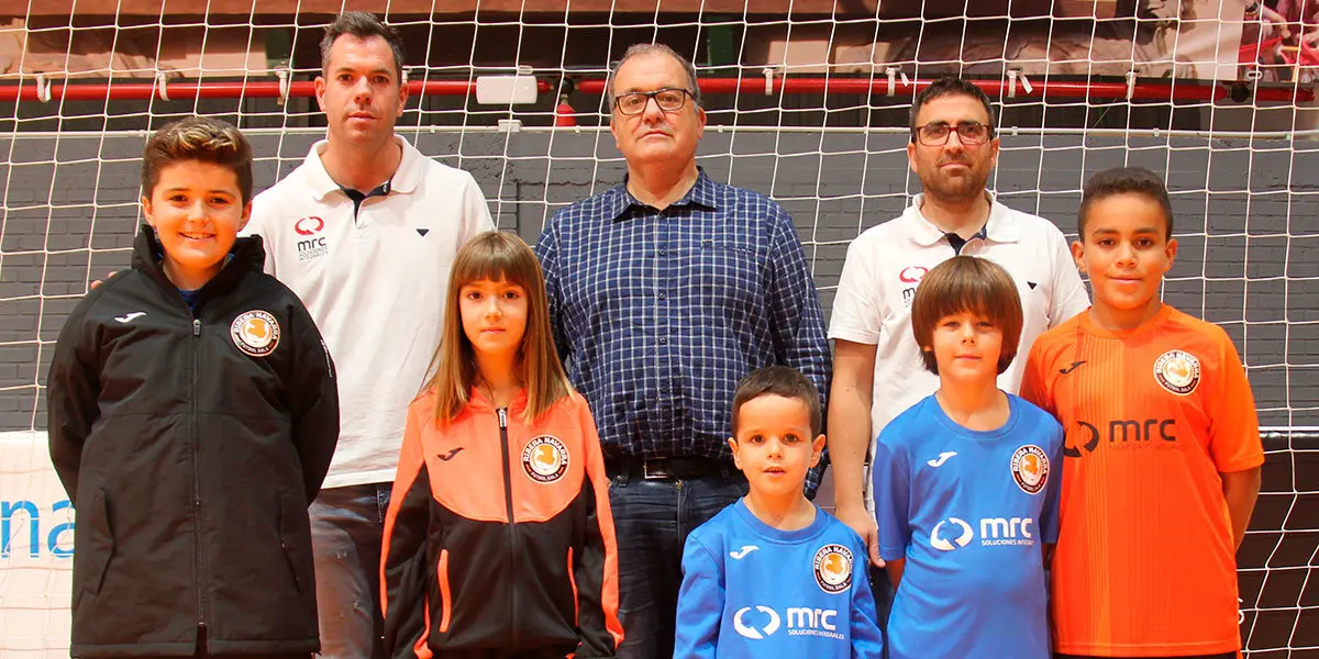 MRC patrocinador principal Escuela del Ribera Navarra FS