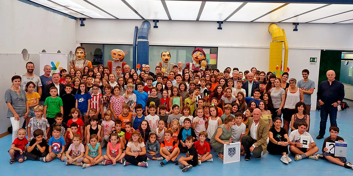 Representantes de todas las ikastolas visitaron recientemente la ikastola Argia de Tudela