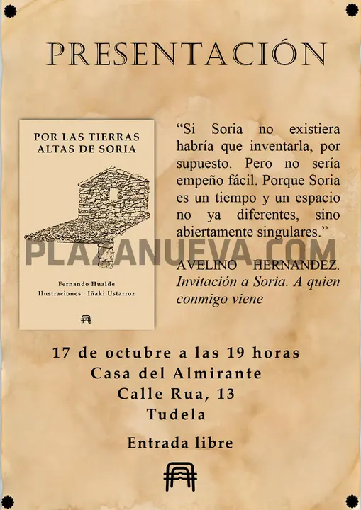 Presentación libro Tierras Altas en Tudela