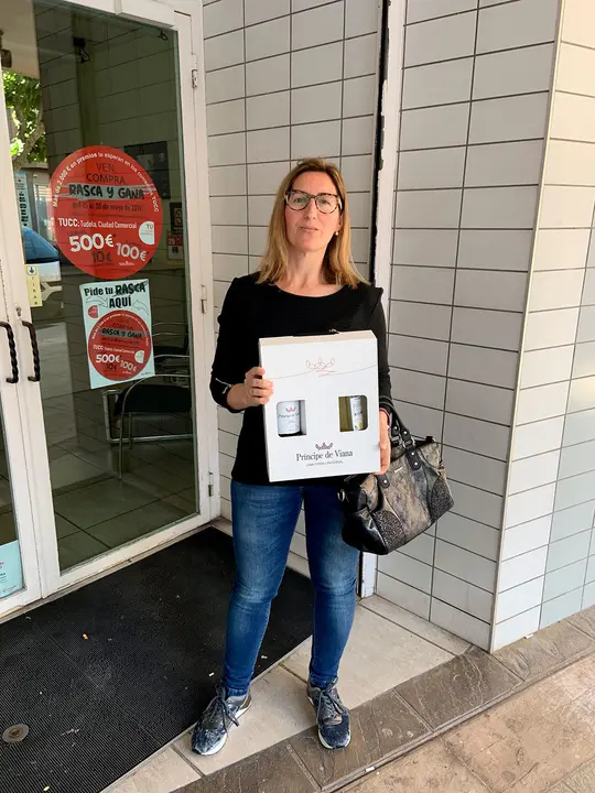 Silvia Sanz Marcos ganadora sorteo Príncipe de Viana