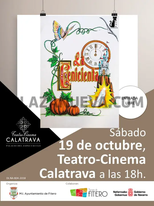 Teatro familiar en Fitero &lsquo;La Cenicienta&rsquo; con el Grupo Alhama de Teatro