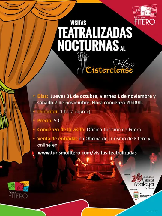 Visitas teatralizadas nocturnas al Fitero Cisterciense