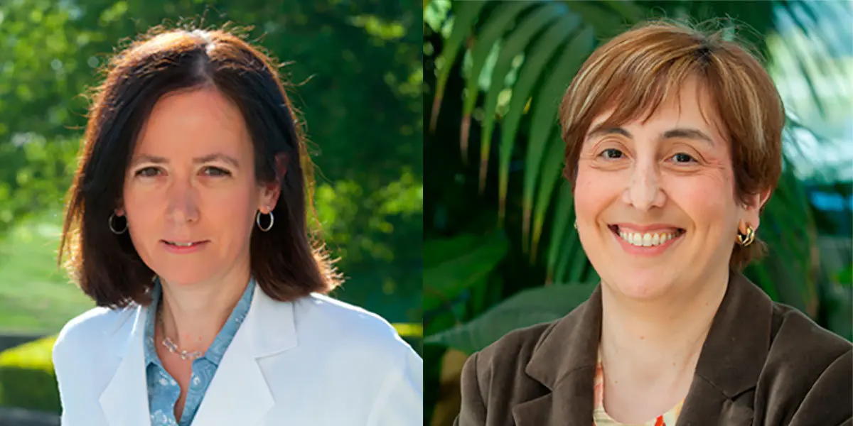 Las Dras. Arantza Campo y Elena Urrestarazu, especialistas de la Unidad de Sueño
