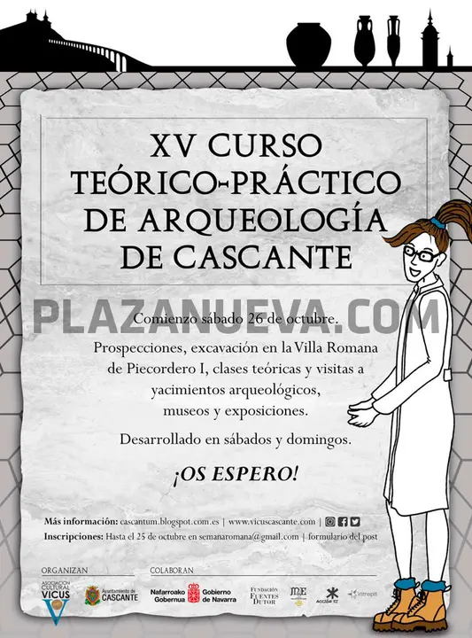 XV curso arqueología Cascante