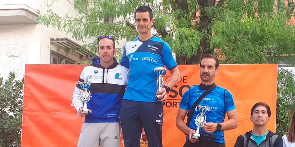 Ganadores del VI Duatlon Cross 'Rincón de Soto'