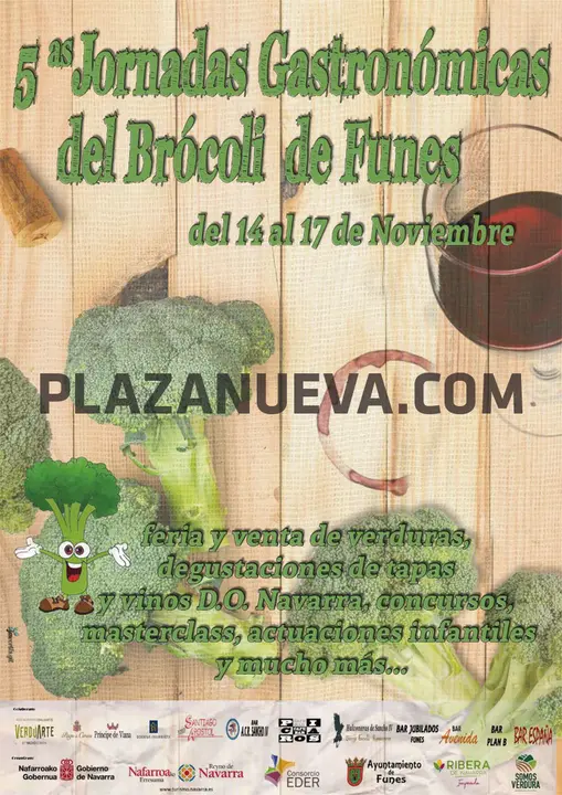 5&ordf; Jornadas Gastron&oacute;micas del Br&oacute;coli de Funes