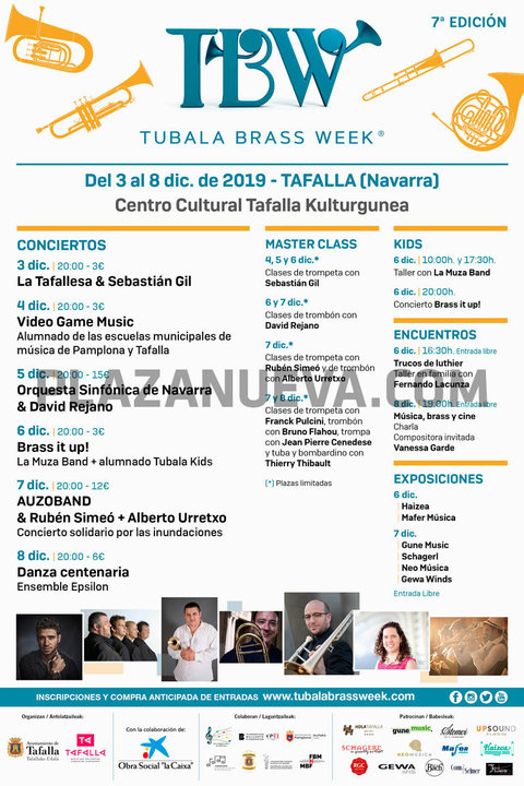VII Tubala Brass Week 2019 en Tafalla