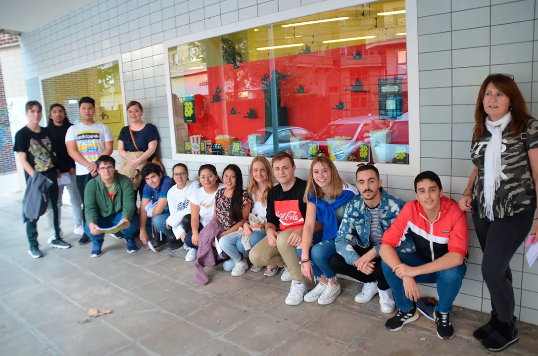 ETI visita concurso escaparates tarde