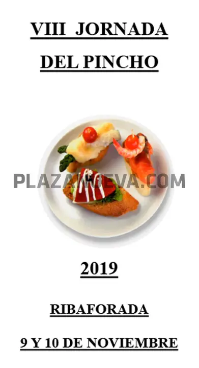VIII Jornada del Pincho en Ribaforada