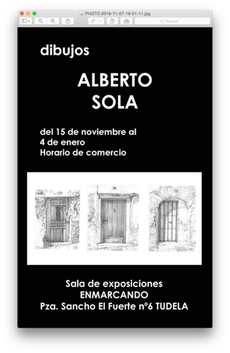 Alberto Sola Dibujos Tudela