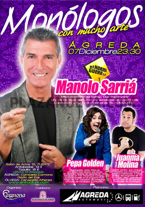 Monólogos con mucho arte en Ágreda