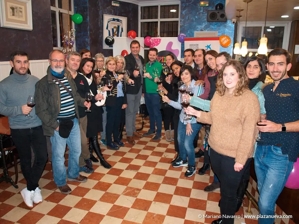 Acto de apertura del Vinofest 2019 en Tudela