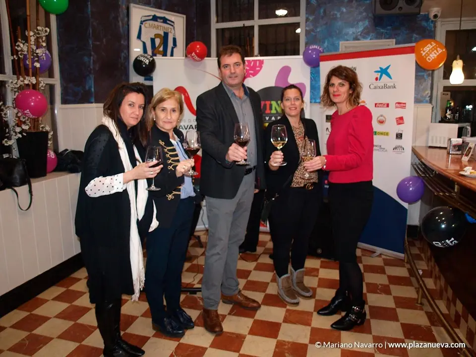 Acto de apertura del Vinofest 2019 en Tudela