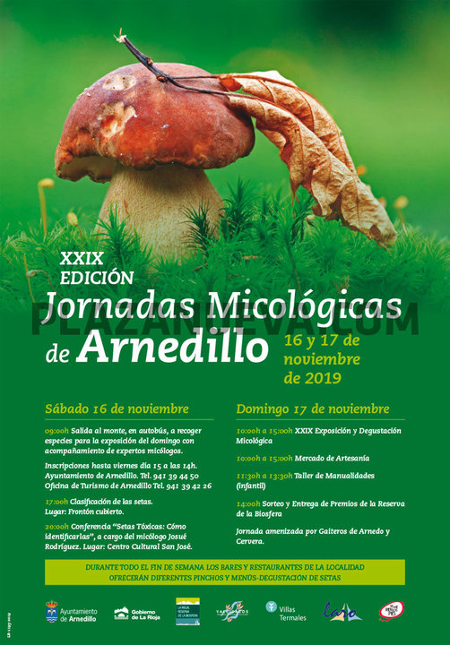 Jornadas micológicas Arnedillo 2019