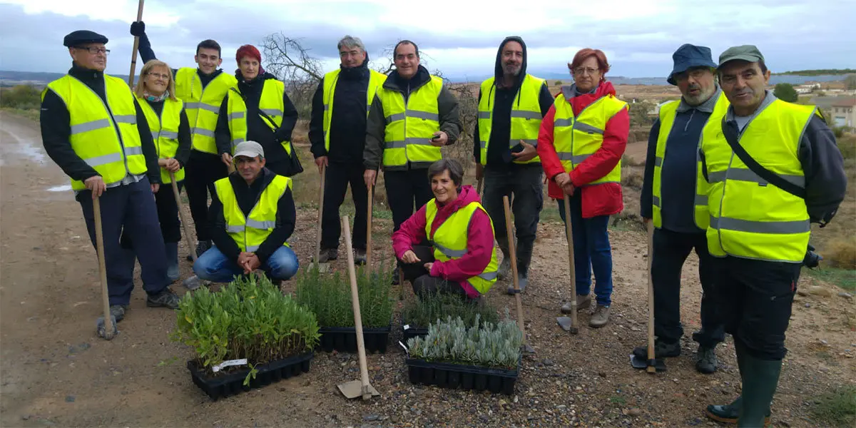 Reforestaci&oacute;n de la Asociaci&oacute;n Mu&eacute;rdago
