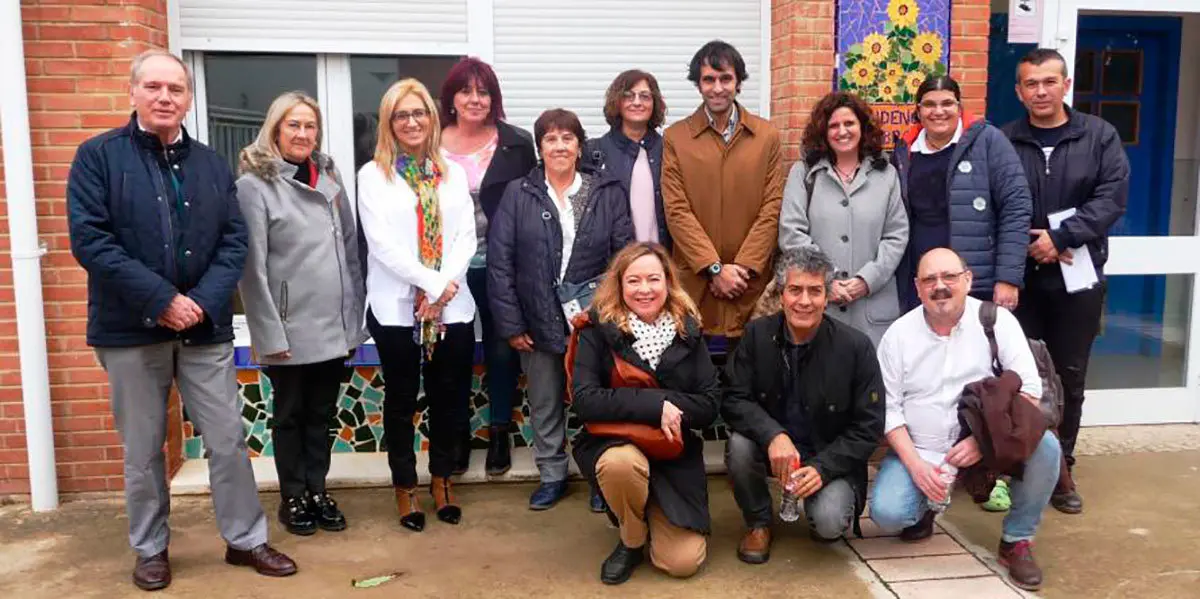 Visita de parlamentarios al centro La Atalaya de Tudela