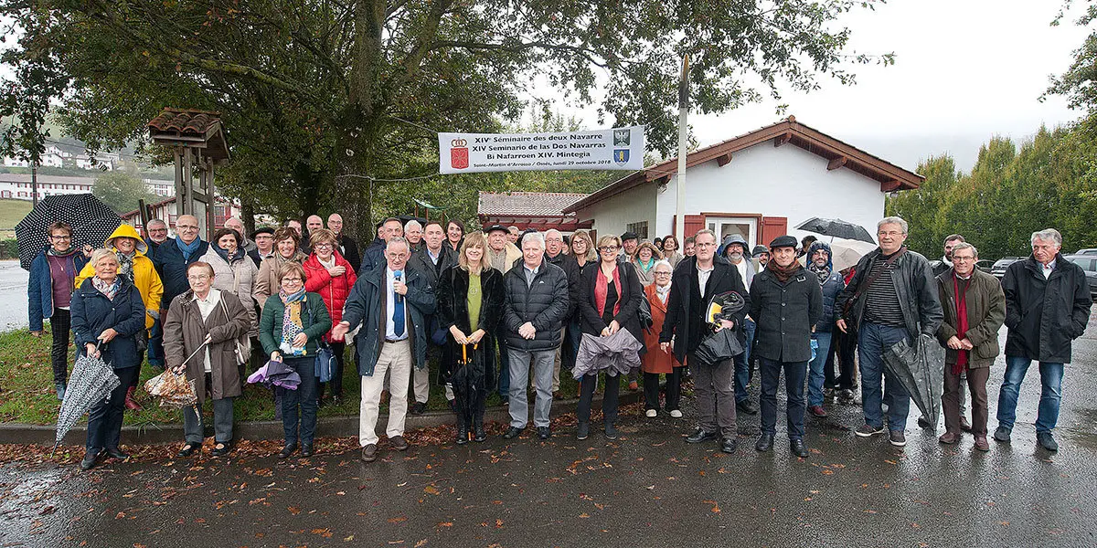Imagen del encuentro del a&ntilde;o pasado en la Baja Navarra