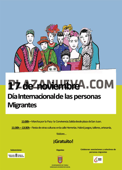 Día Internacional de las personas Migrantes en Tudela