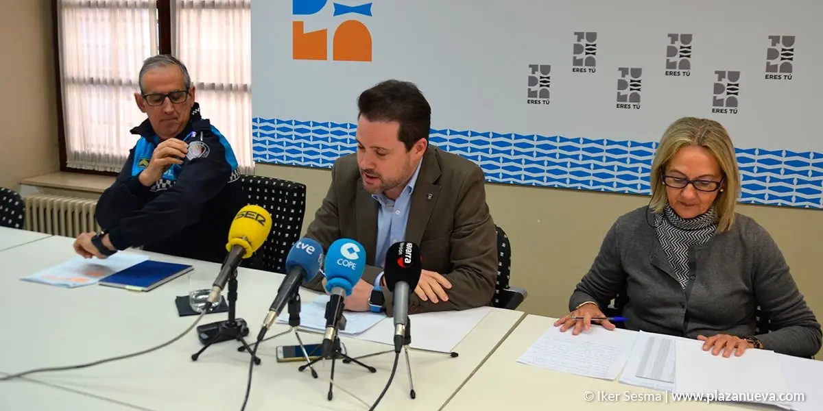 Esta ma&ntilde;ana se ha informado de esta trama en una rueda de prensa conjunta entre el Ayuntamiento de Tudela y Polic&iacute;a Local