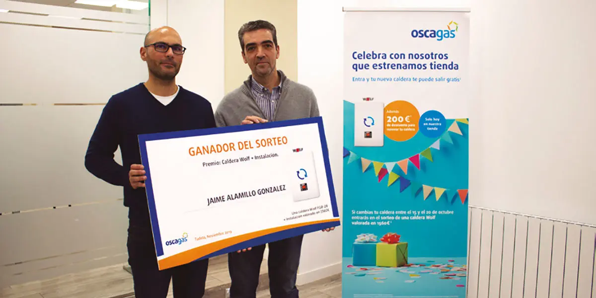 Oscagas entrega su premio eb Tudela