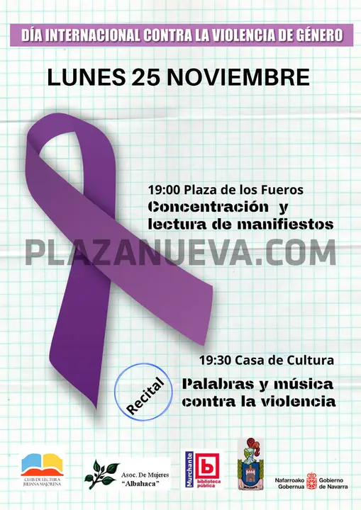 Día Internacional contra la violencia de género en Murchante