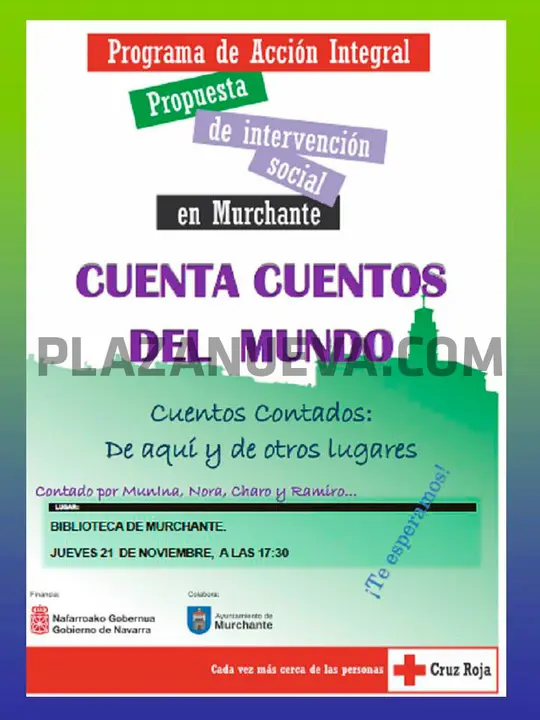 Cuenta cuentos del mundo en Murchante