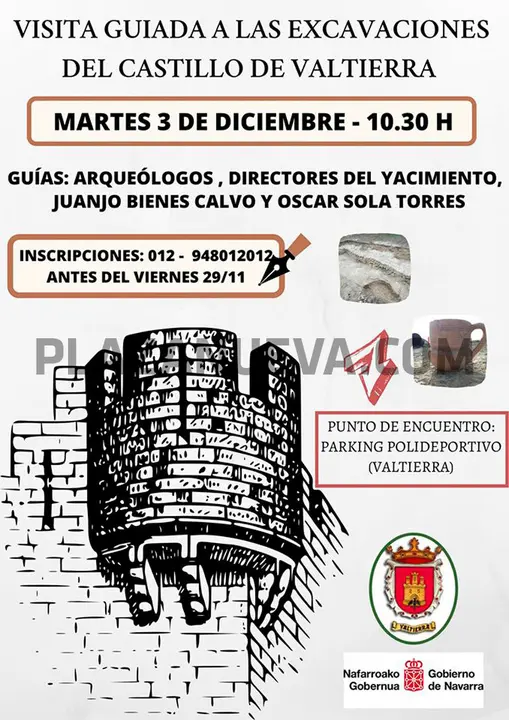 Visita Guiada al Castillo de Valtierra