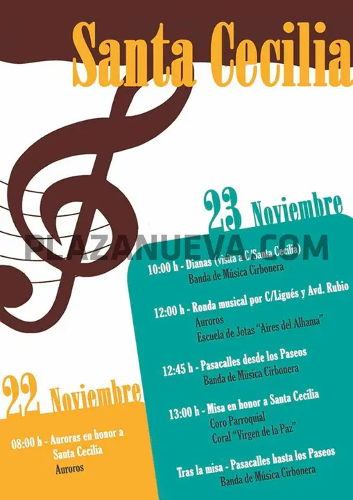 Santa Cecilia 2019 en Cintruénigo