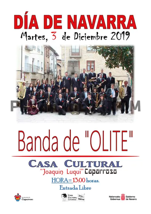 Concierto Banda de Olite en Caparroso