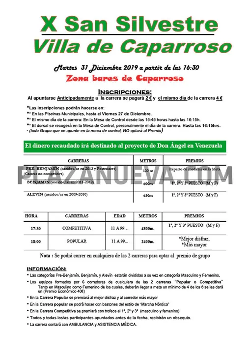 X San Silvestre Villa de Caparroso