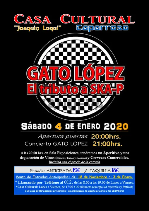 Concierto en Caparroso Gato López