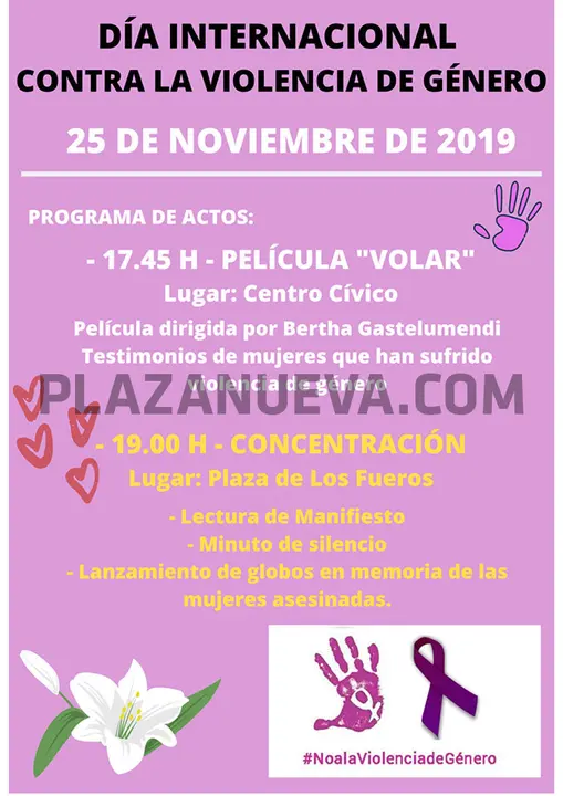 Día Internacional contra la violencia de género en Valtierra