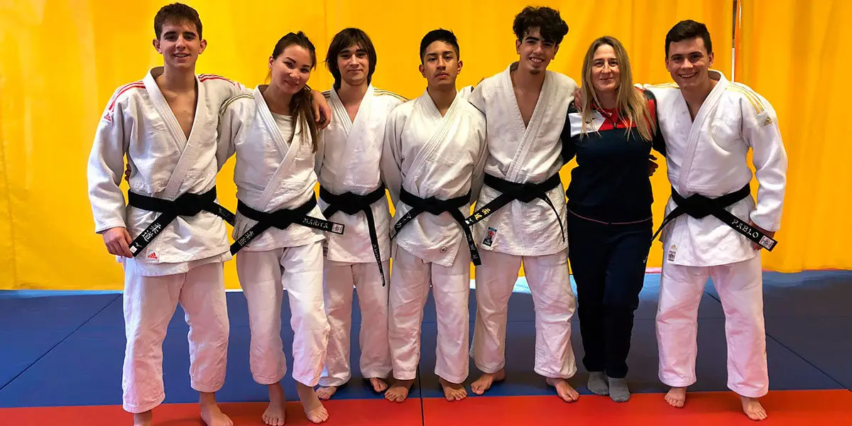 Miguel Gómara, Mariya Kirbizhekova, Adrián Álvaro, Cristopher Pintado, Óscar Pérez, Maika Burgaleta y Pablo Balmont