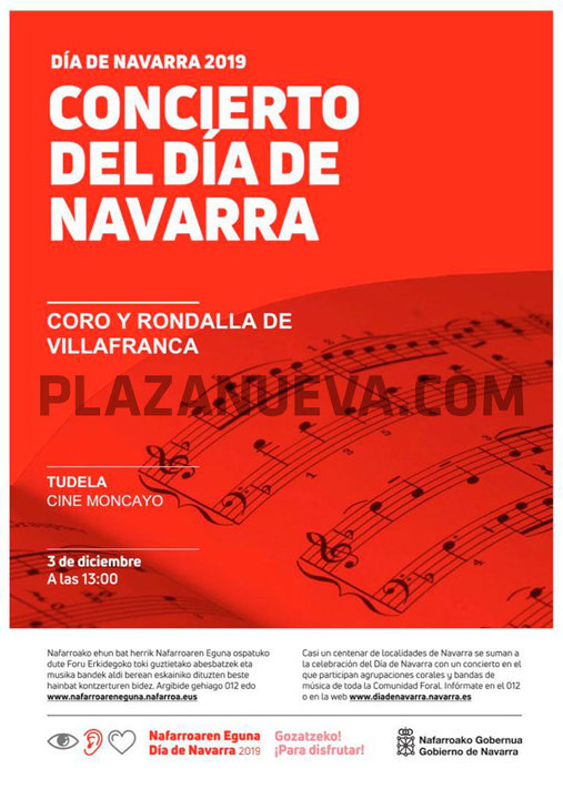 Concierto en Tudela del Día de Navarra 2019