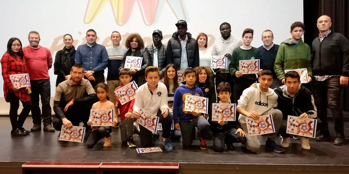 Un momento de la presentación de Ribaforada todos somos un equipo