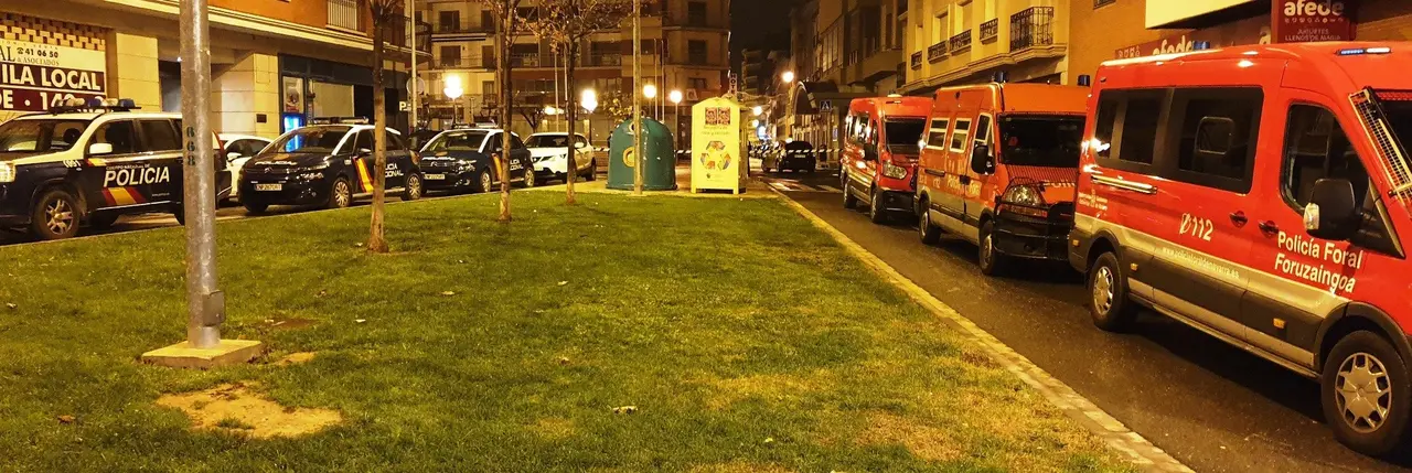 La actuaci&oacute;n estuvo coordinada por diferentes cuerpos policiales