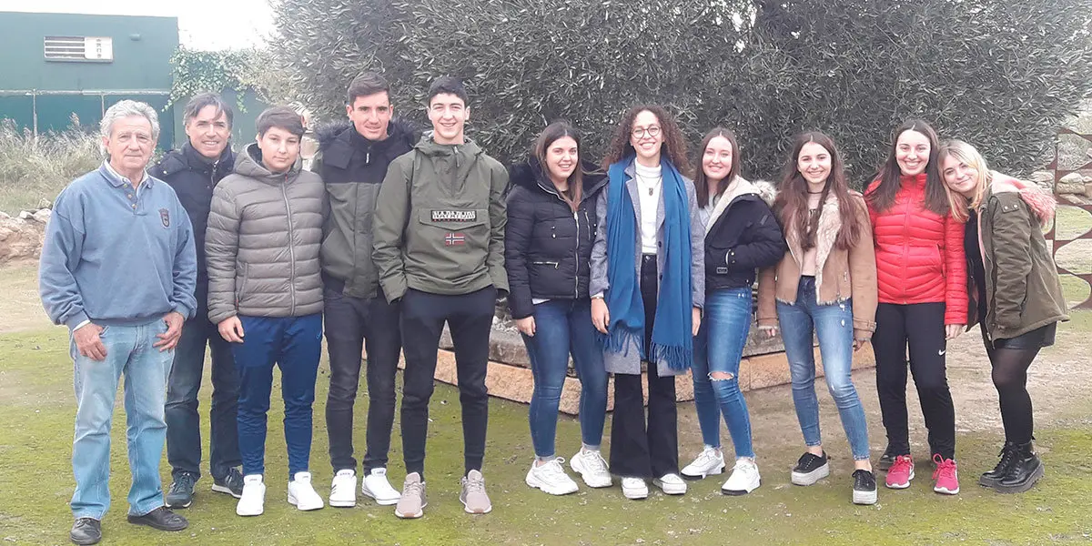 IES Valle del Ebro visita el taller de Javier Hern&aacute;ndez Soria 2