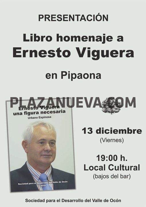 Presentación del libro-homenaje al alcalde Ernesto Viguera Blanco