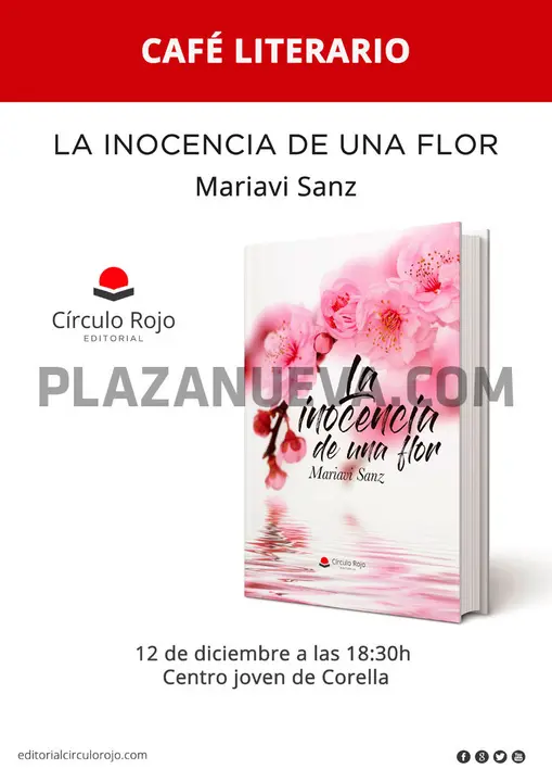 Café literario con Mariavi Sanz en Corella