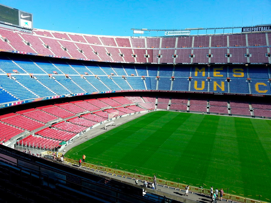 Estadio Camp Nou del FC Barcelona