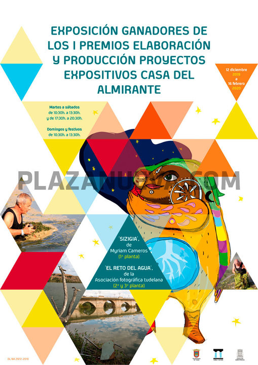 Exposición ganadores de los I premios elaboración y producción proyectos expositivos Casa del Almirante