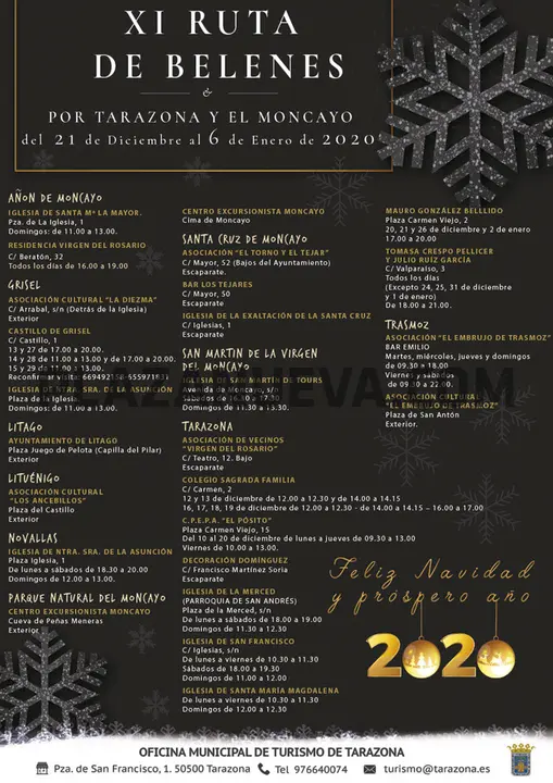 XI Ruta de belenes en Tarazona y Moncayo