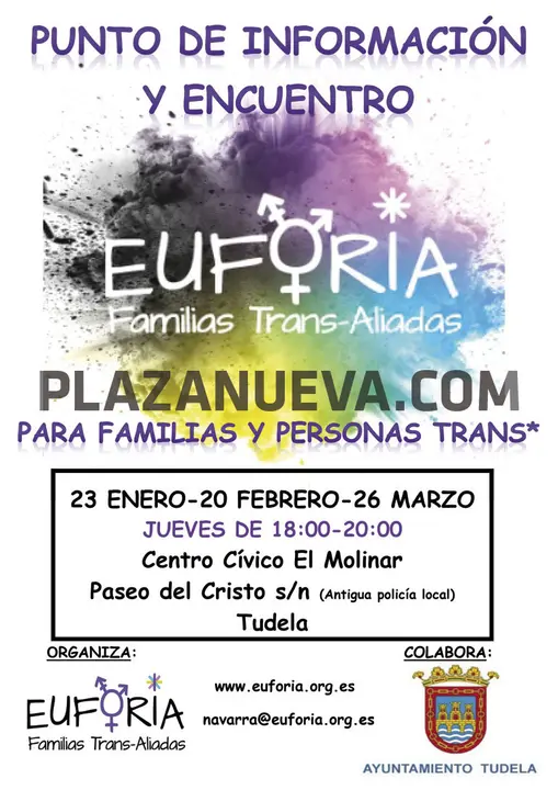 Euforia Punto de información y encuentro para familias y personas Trans