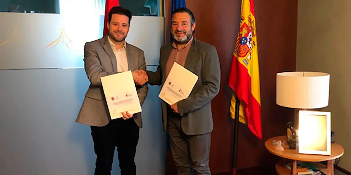 Firma del convenio interadministrativo entre la Comunidad de Bardenas Reales y el Consorcio EDER